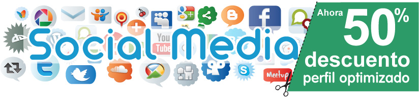 Social Media 50% descuento